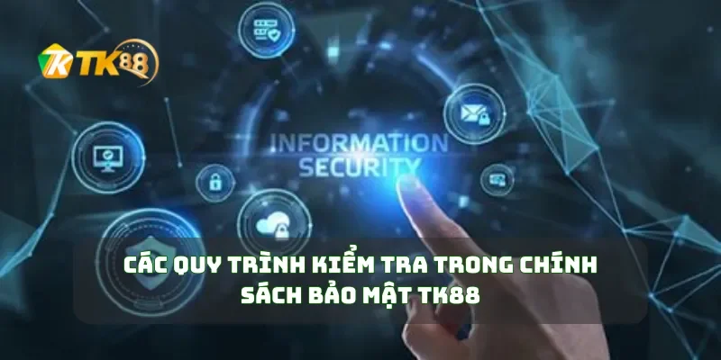 Chính Sách Bảo Mật TK88 3 Các quy trình kiểm tra trong chính sách bảo mật TK88